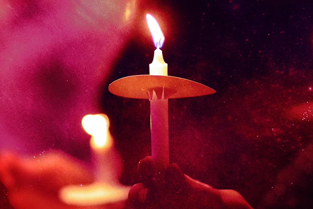 Christmas candlelight service
