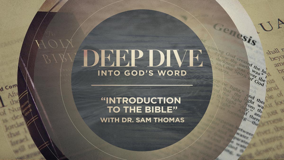 Web Deep Dive Intro To The Bible