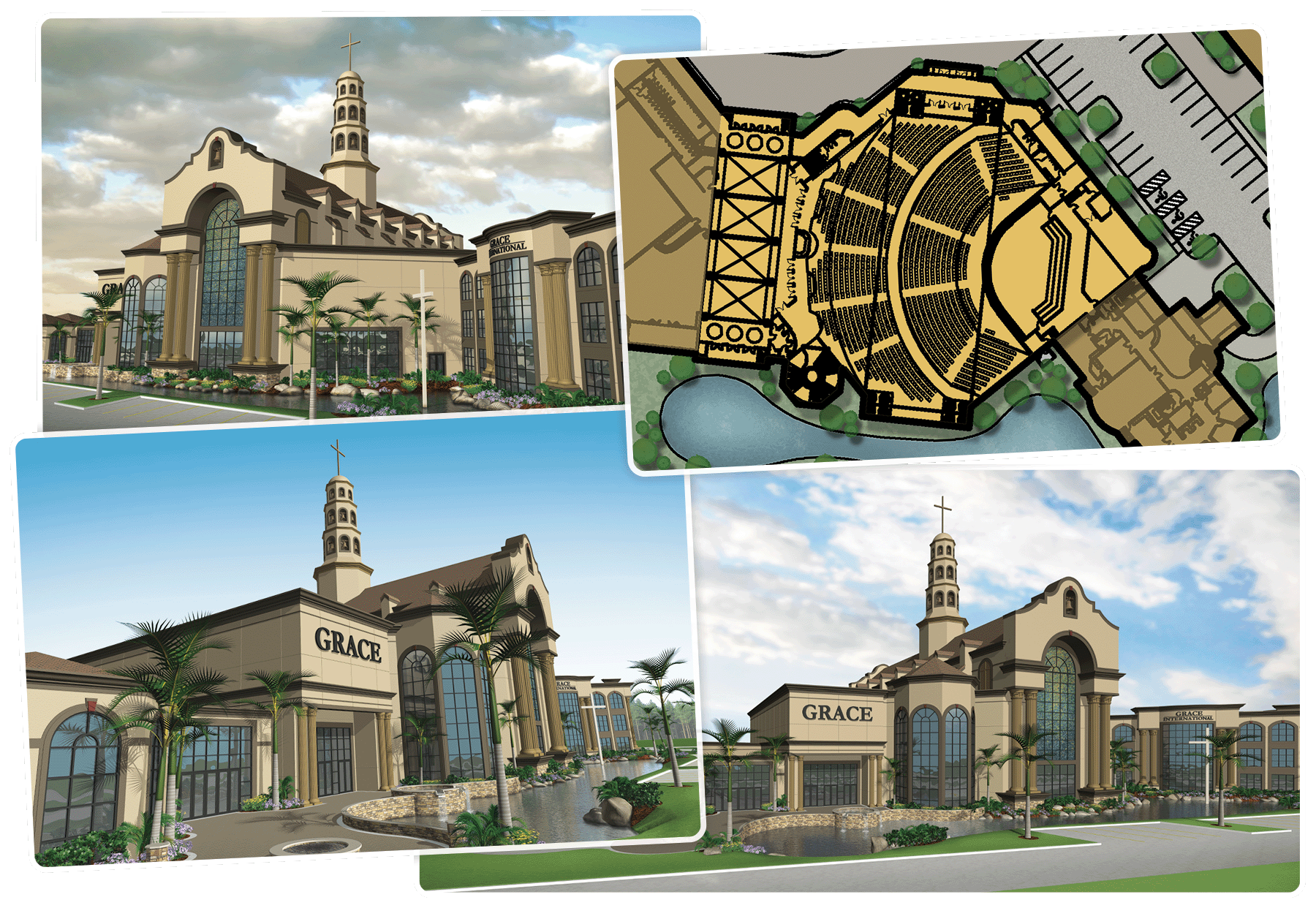 Cornerstone worship center architectural plans